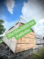 Kalibrēts dēlis, KD, 25×150×3000